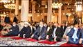 7 وزراء والمفتي ومحافظي القاهرة والقليوبية بمسجد ا