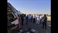 محافظ المنيا ينتقل لموقع حادث الطريق الصحراوي