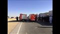 حادث تصادم الطريق الصحراوي الشرقي بالمنيا 