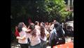 احتفالات أمام لجان الثانوية العامة بالإسكندرية 