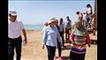 وزيرة البيئة تتابع أعمال تطوير بحيرات الأكسدة بشرم الشيخ 