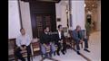 مجدي الجلاد يستقبل المعزين في وفاة حماه بمسجد الشرطة بالتجمع الخامس (11)