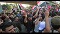 المتظاهرون العراقيون