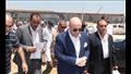 محمد هاني غنيم محافظ بني سويف يتفقد سير الأعمال بمحور الفشن الحر