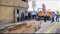 محافظ الإسكندرية يتفقد مشروعات لفصل مياه الأمطار عن الصرف (6)