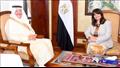 وزيرة الهجرة تستقبل سفير السعودية لدى القاهرة