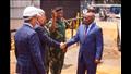 وزير الدفاع الكونغولي يتفقد المقر الجديد 