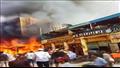 حريق في السوق السياحي بأسوان