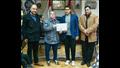 تكريم 4 طلاب من مدرسة النور للمكفوفين في بورسعيد 