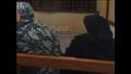 قاتلة والدتها ببورسعيد في جلسة محاكمتها بملابس سوداء 