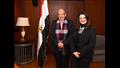 لقاء وزيرة الهجرة عالمَ المصريات وسيم السيسي (4)
