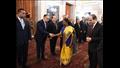 رئيسة الهند تستقبل الرئيس عبد الفتاح السيسي في قصر راشتراباتي بهافان الجمهوري بنيودلهي