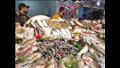 الأسماك داخل سوق بورسعيد الحضاري