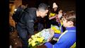 استقبال كريستيانو والورود والافتات تزين الرياض
