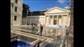 ساحة المتحف اليوناني الروماني تستعد للافتتاح