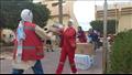 الهلال الأحمر المصرى يستقبل مساعدات منظمة الصحة ال