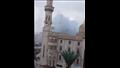 حريق بجوار مسجد أبو العباس المرسي (2)