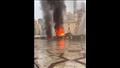 حريق بجوار مسجد أبو العباس المرسي (3)
