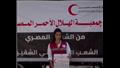 ياسمين صبري تتطوع مع الهلال الأحمر من أجل غزة (7)