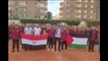 رفع العلم المصري والفلسطيني داخل مدارس أسيوط  (1)