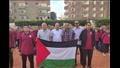 رفع العلم المصري والفلسطيني داخل مدارس أسيوط  (2)