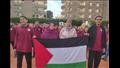 رفع العلم المصري والفلسطيني داخل مدارس أسيوط  (5)