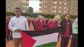 رفع العلم المصري والفلسطيني داخل مدارس أسيوط  (7)