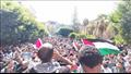 طلاب هندسة الإسكندرية يرفعون أعلام مصر وفلسطين (1)