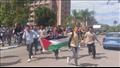 مسيرة طلابية دعما لفلسطين