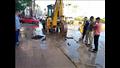 إصلاح كسر ماسورة مياه أمام مجمع محاكم المنشية في الإسكندرية- صور (8)