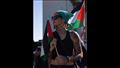 كيلاني في مظاهرة تضامنية مع الشعب الفلسطيني في لوس أنجلوس