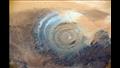 صورة من الفضاء لعين الصحراء في موريتانيا