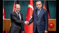 الرئيس التركي اردوغان والمستشار الألماني