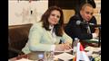 لقاء وزيرة الهجرة قيادات الجالية المصرية بالسعودية بشأن انتخابات الرئاسة (3)