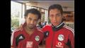 أحمد صبحي لاعب المنتخب الأولمبي ومحمد صلاح