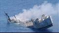 غرق سفينة شحن قبالة سواحل اليونان