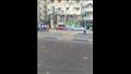 تحطم 3 سيارات بسبب انهيار شرفة عقار بالإسكندرية (2)