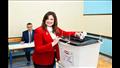 وزيرة الهجرة تدلي بصوتها في انتخابات الرئاسة (4)