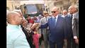 محافظ القاهرة يتفقد لجنة مدرسة النصر سكول بالمطرية