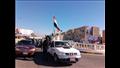 مسيرة بالسيارات تحث مواطني طور سيناء على المشاركة