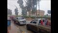 أحياء الإسكندرية تزيل آثار الأمطار (4)