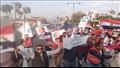 مسيرة احتفالا بفوز السيسى بانتخابات الرئاسة في الفيوم