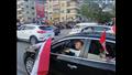 مسيرة حاشدة بالأعلام احتفالًا بفوز السيسي بالانتخابات