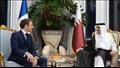 أمير قطر يستقبل الرئيس الفرنسي