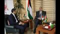 زيارة وفد نقابة الصحفيين إلى السفارة الفلسطينية 