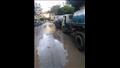 صرف الإسكندرية تواصل رفع تراكمات مياه الأمطار من الشوارع (3)