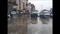 رفع تجمعات مياه الأمطار من شوارع القليوبية 