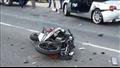 حادث تصادم دراجة نارية