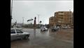 أمطار غزيرة وبرودة شديدة في بورسعيد