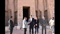 بالصور.. رئيس كرواتيا وحرمه يزوران معبدي أبو سمبل (4)